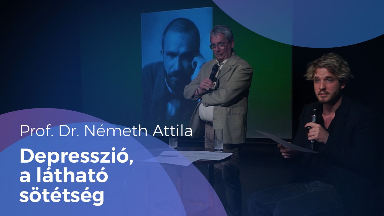 Borító: Depresszió, a látható sötétség